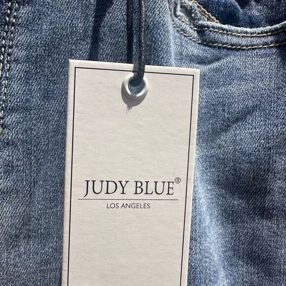 Judy Blue high waist fringe bootcut jeans 13 /31 NWT - Picture 6 of 11